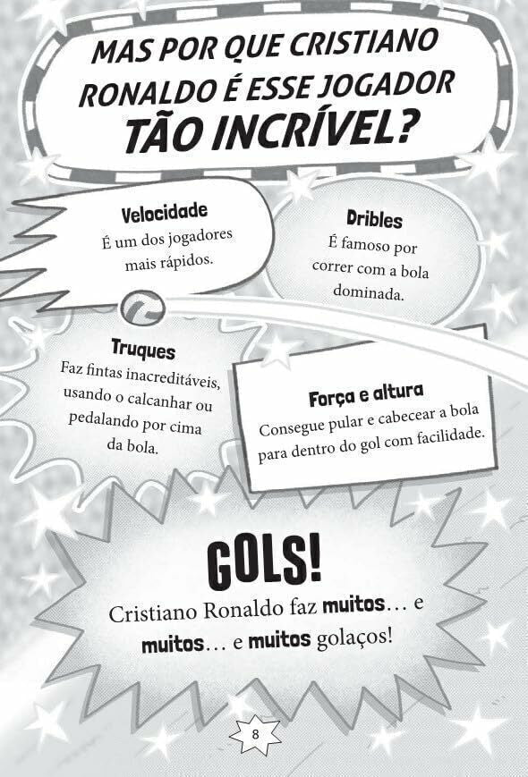 Feras do Futebol: Cristiano Ronaldo - Editora Fundamento livro_infantil