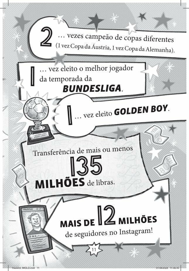 Feras do Futebol: Haaland - Editora Fundamento livro_infantil