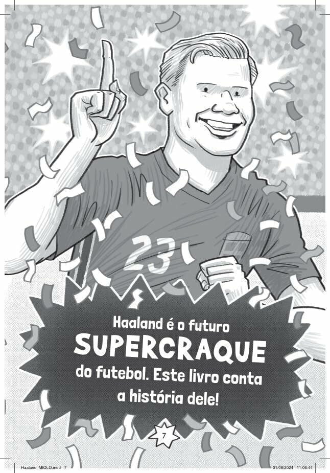 Feras do Futebol: Haaland - Editora Fundamento livro_infantil