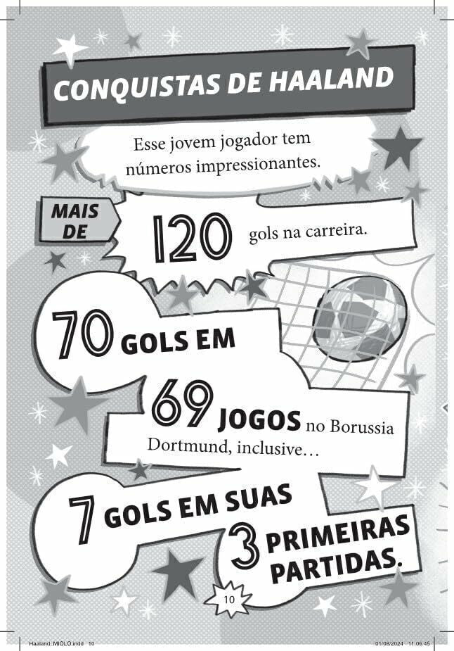Feras do Futebol: Haaland - Editora Fundamento livro_infantil