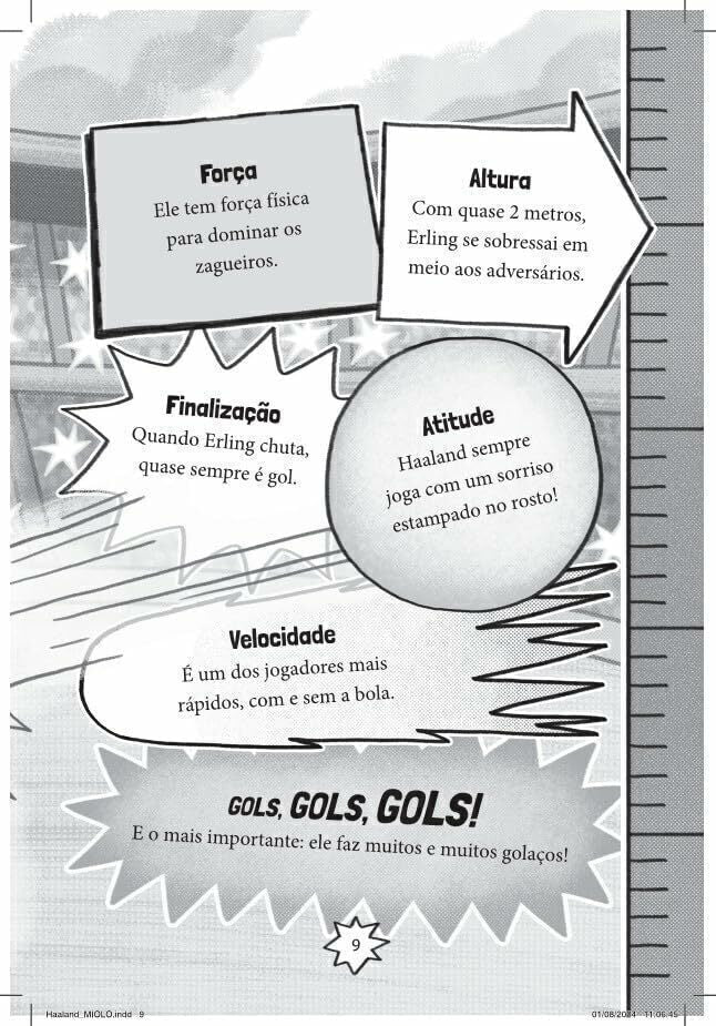 Feras do Futebol: Haaland - Editora Fundamento livro_infantil