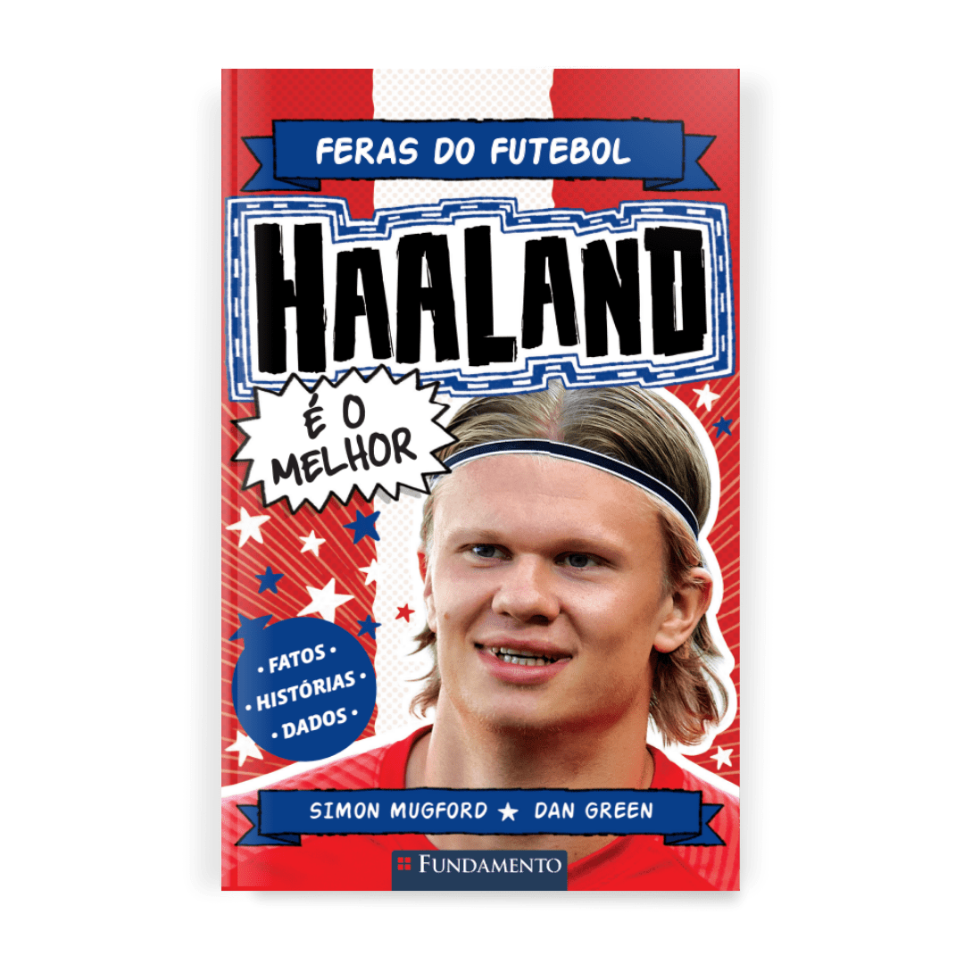 Feras do Futebol: Haaland - Editora Fundamento livro_infantil