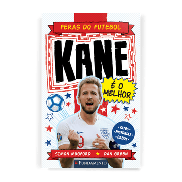 Feras do Futebol: Kane - Editora Fundamento livro_infantil