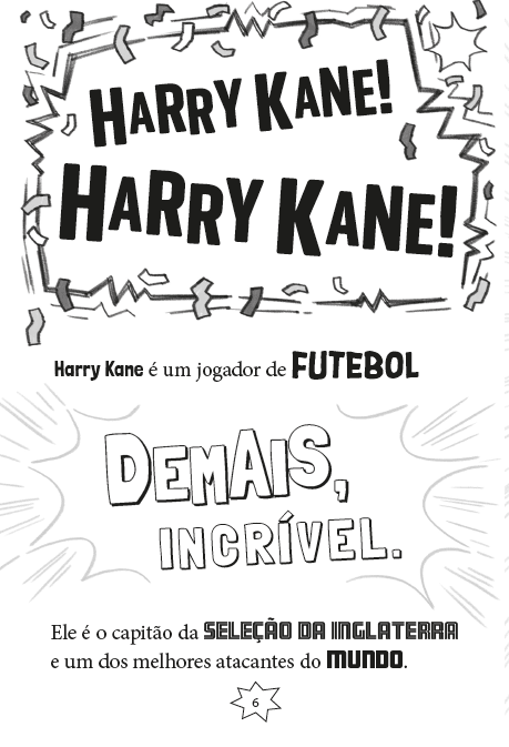 Feras do Futebol: Kane - Editora Fundamento livro_infantil