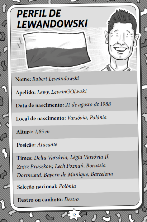 Feras do Futebol: Lewandowski - Editora Fundamento livro_infantil