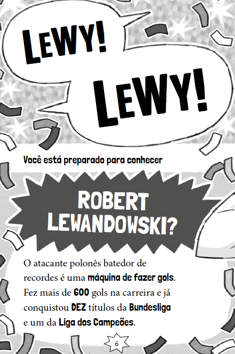 Feras do Futebol: Lewandowski - Editora Fundamento livro_infantil