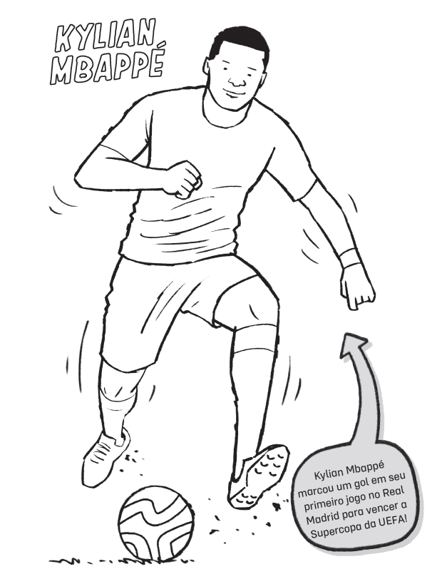Feras do Futebol: Livro de Colorir - Editora Fundamento livro_infantil