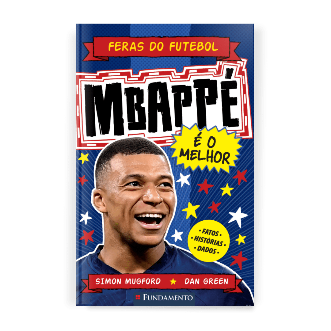 Feras do Futebol: Mbappé - Editora Fundamento livro_infantil