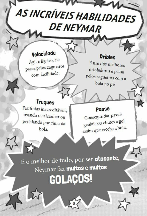 Feras do Futebol: Neymar - Editora Fundamento livro_infantil