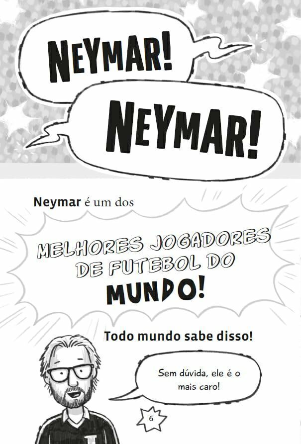 Feras do Futebol: Neymar - Editora Fundamento livro_infantil