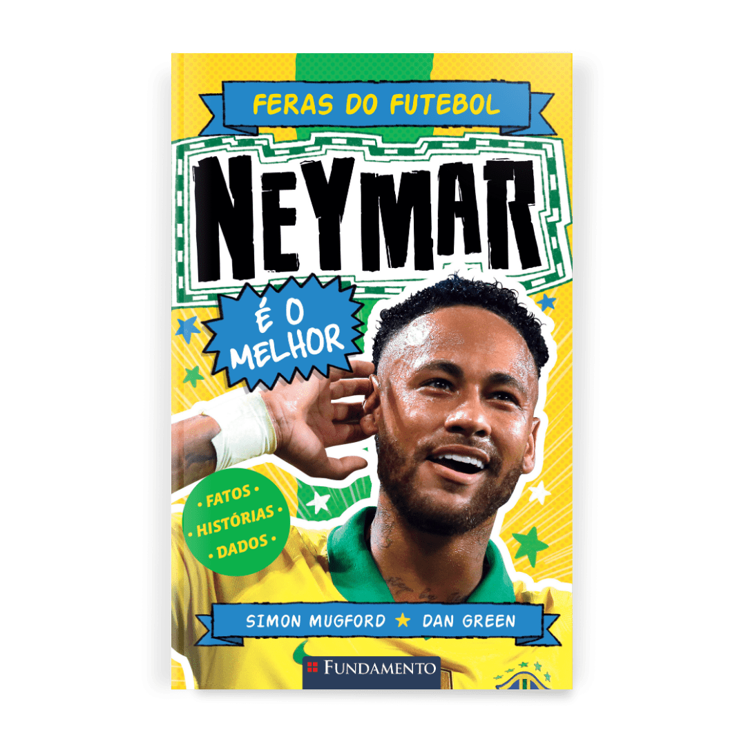 Feras do Futebol: Neymar - Editora Fundamento livro_infantil