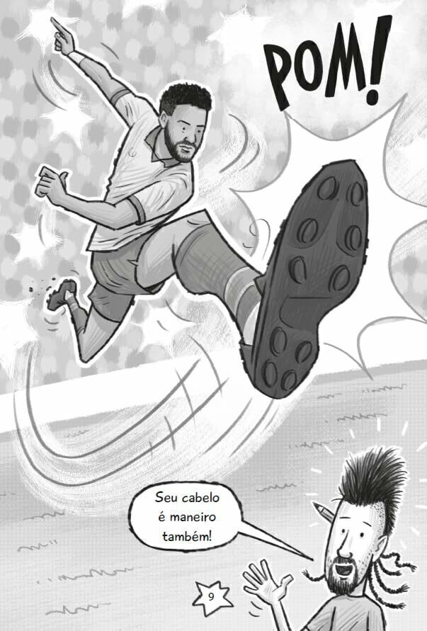 Feras do Futebol: Neymar - Editora Fundamento livro_infantil