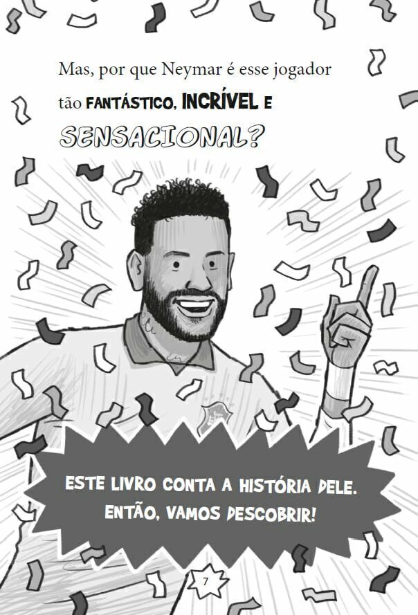Feras do Futebol: Neymar - Editora Fundamento livro_infantil