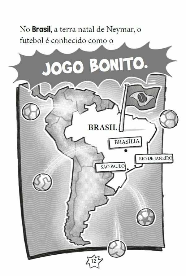 Feras do Futebol: Neymar - Editora Fundamento livro_infantil