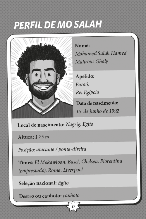 Feras do Futebol: Salah - Editora Fundamento livro_infantil