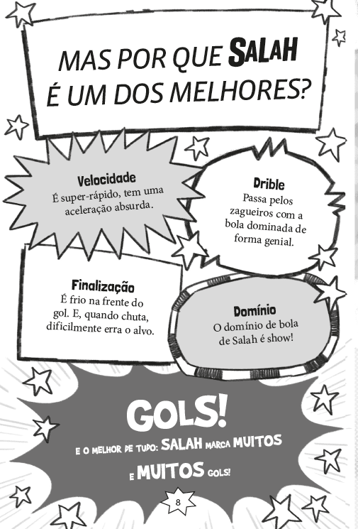 Feras do Futebol: Salah - Editora Fundamento livro_infantil