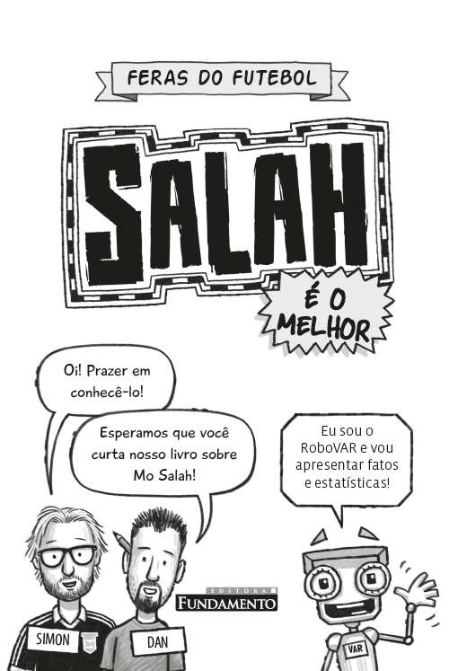 Feras do Futebol: Salah - Editora Fundamento livro_infantil
