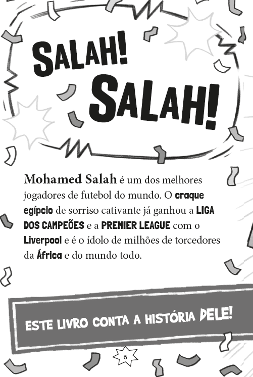 Feras do Futebol: Salah - Editora Fundamento livro_infantil
