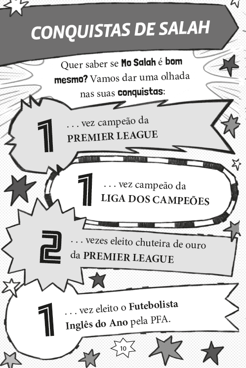Feras do Futebol: Salah - Editora Fundamento livro_infantil