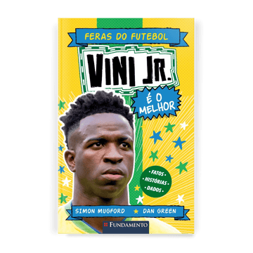 Feras do Futebol: Vini Jr. - Editora Fundamento livro_infantil