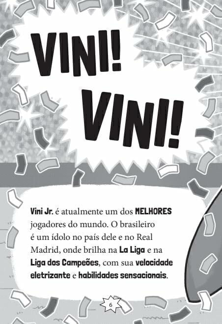 Feras do Futebol: Vini Jr. - Editora Fundamento livro_infantil
