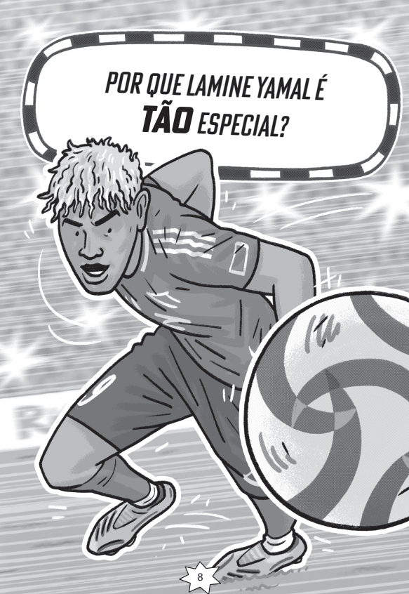 Feras do Futebol: Yamal - Editora Fundamento livro_infantil
