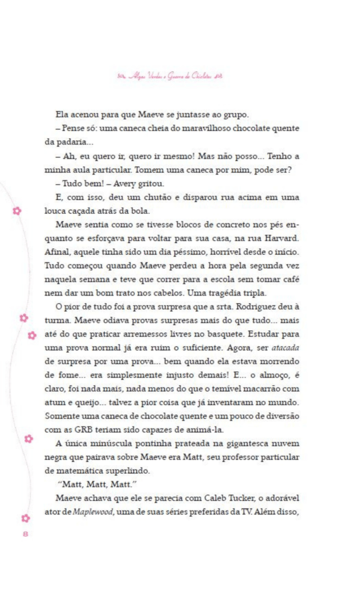 Garotas da Rua Beacon - Algas Verdes e Guerra de Chicletes - Editora Fundamento livro_infantil
