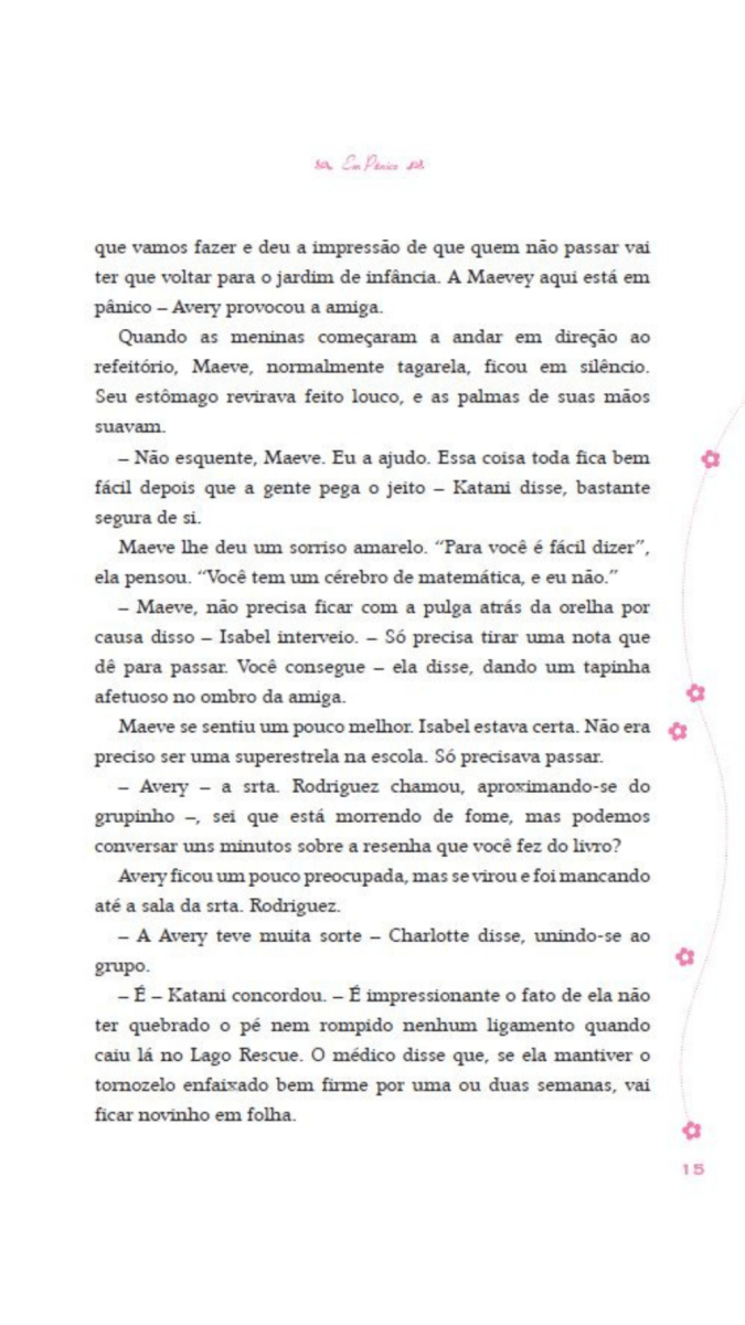 Garotas da Rua Beacon - em Pânico - Editora Fundamento livro_infantil