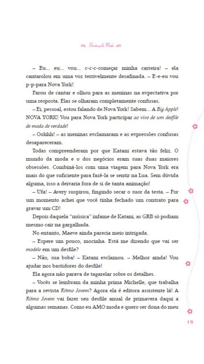 Garotas da Rua Beacon - Paixão Pela Moda - Editora Fundamento livro_infantil