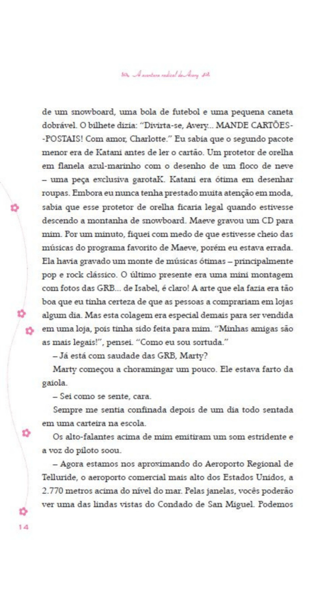 Garotas da Rua Beacon Viagens Inesqueciveis - a Aventura Radical de Avery - Editora Fundamento livro_infantil