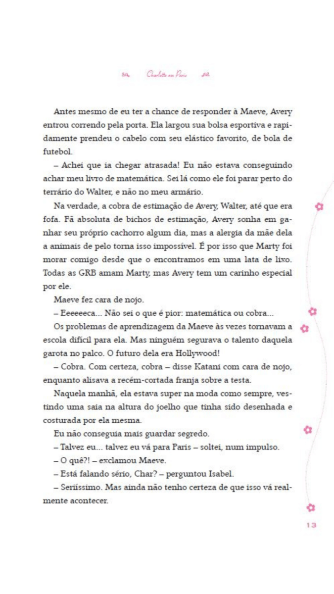Garotas da Rua Beacon Viagens Inesqueciveis - Charlotte em Paris - Editora Fundamento livro_infantil