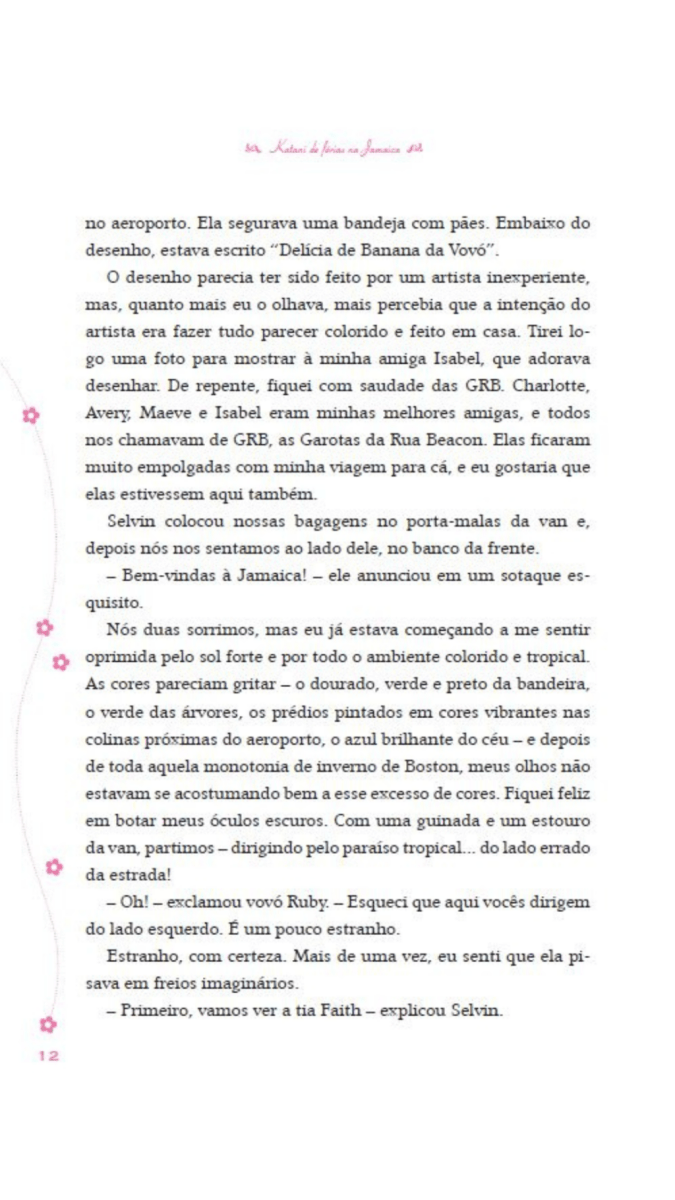 Garotas da Rua Beacon Viagens Inesqueciveis - Katani de Férias na Jamaica - Editora Fundamento livro_infantil