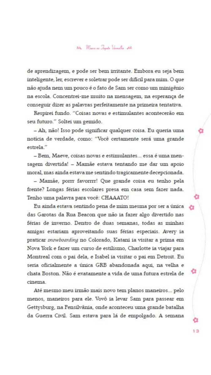 Garotas da Rua Beacon Viagens Inesqueciveis - Maeve no Tapete Vermelho - Editora Fundamento livro_infantil