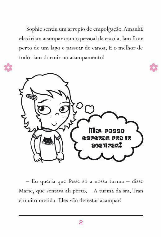 Go Girl - Confusões no Acampamento - Editora Fundamento livro_infantil