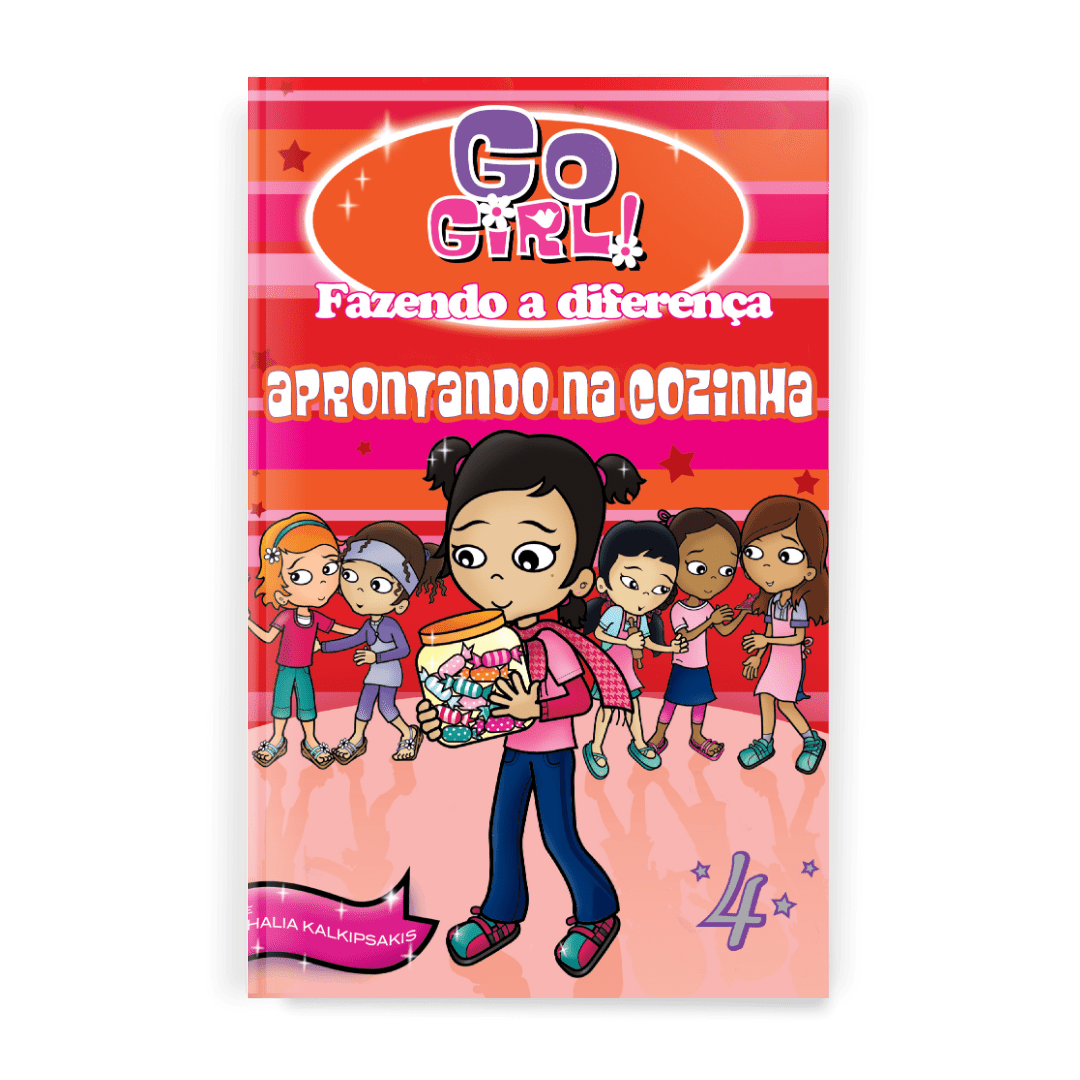 Go Girl Fazendo a Diferença - Aprontando na Cozinha - Editora Fundamento livro_infantil