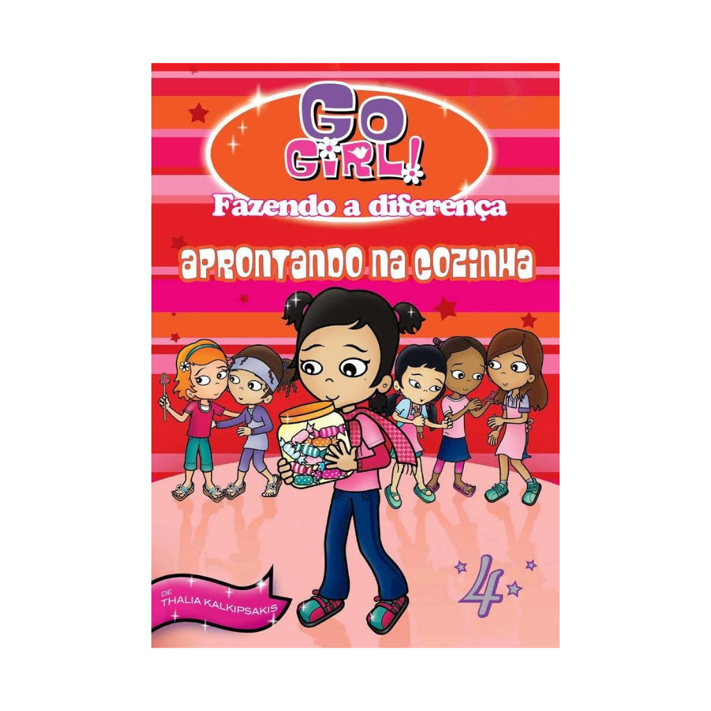 Go Girl Fazendo a Diferença - Aprontando na Cozinha - Editora Fundamento livro_infantil