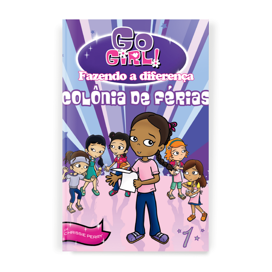 Go Girl Fazendo a Diferença - Colônia de Férias - Editora Fundamento livro_infantil