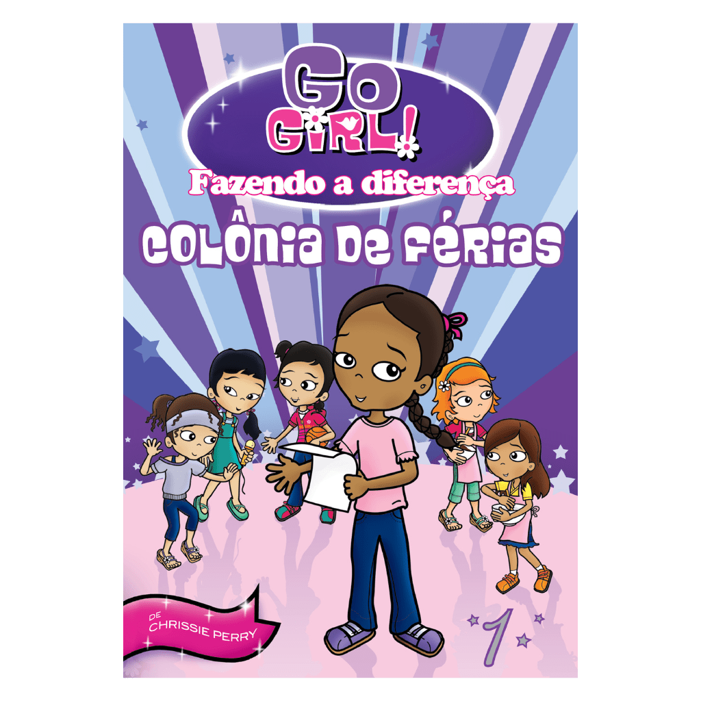 Go Girl Fazendo a Diferença - Colônia de Férias - Editora Fundamento livro_infantil