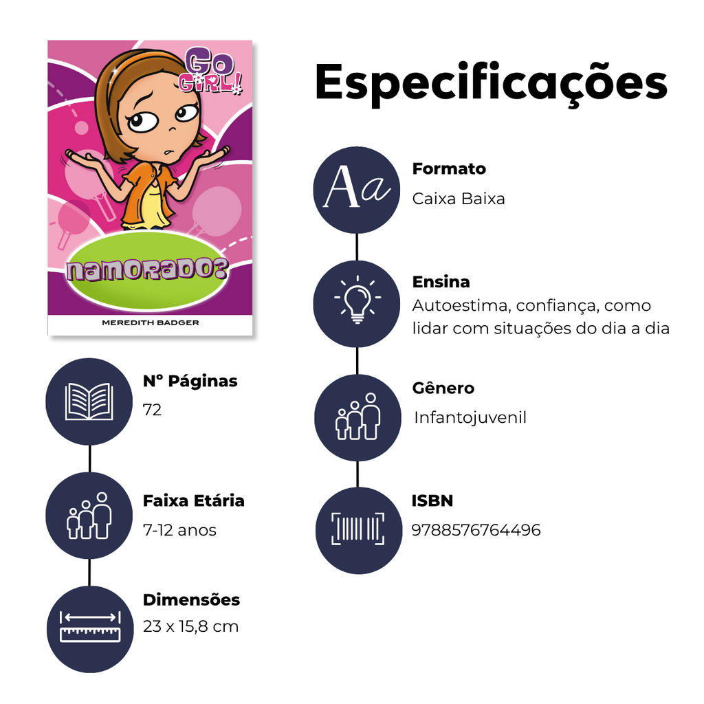Go Girl - Namorado? - Editora Fundamento livro_infantil