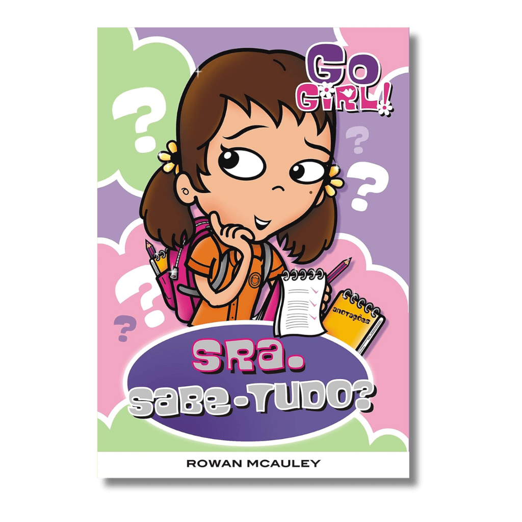 Go Girl - Sra. Sabe - tudo? - Editora Fundamento livro_infantil