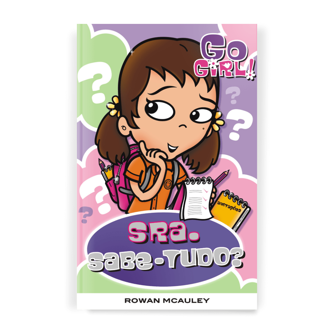 Go Girl - Sra. Sabe - tudo? - Editora Fundamento livro_infantil