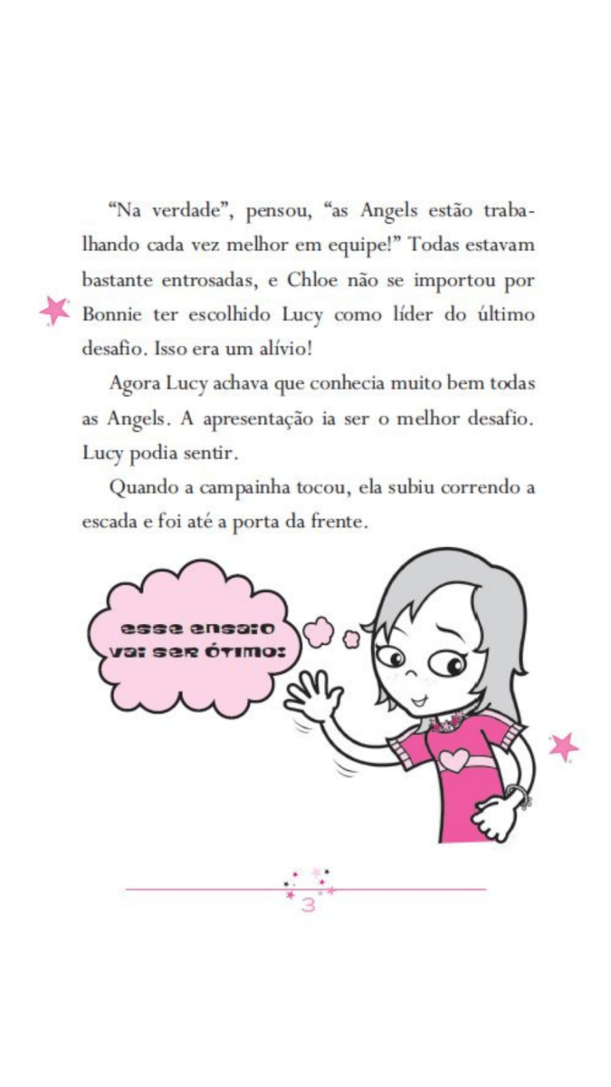 Go Girls Angels - Estrelas do Palco - Editora Fundamento livro_infantil