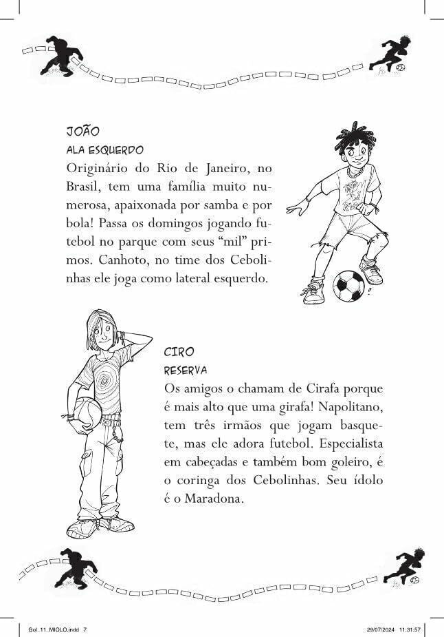 Gol 11 - Entrevista com o Campeão - Editora Fundamento livro_infantil