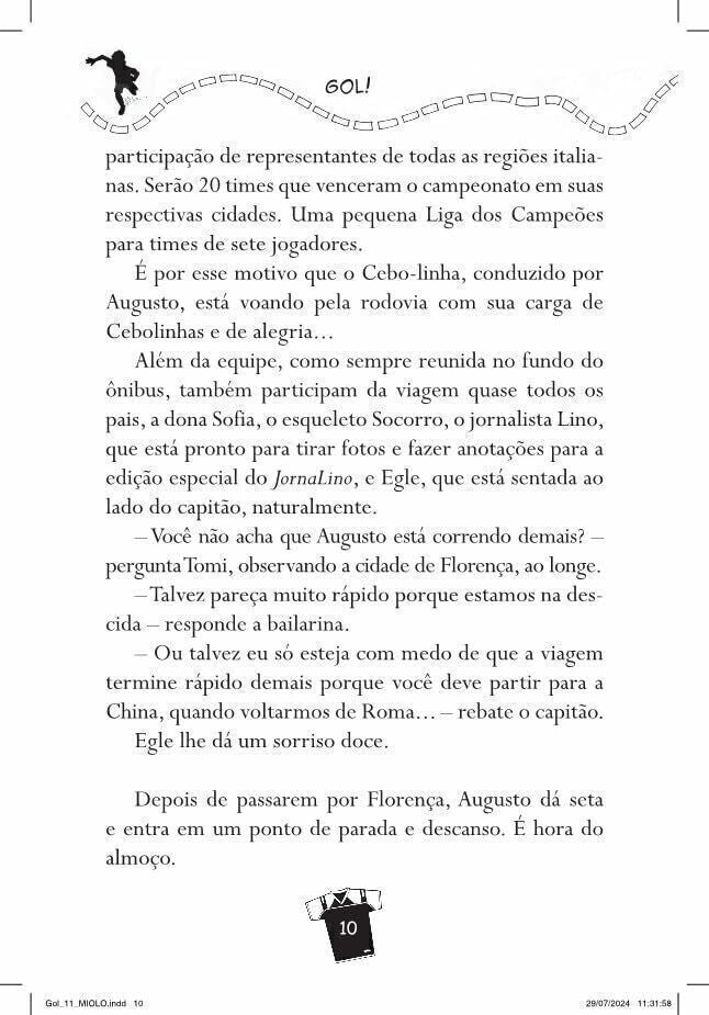 Gol 11 - Entrevista com o Campeão - Editora Fundamento livro_infantil