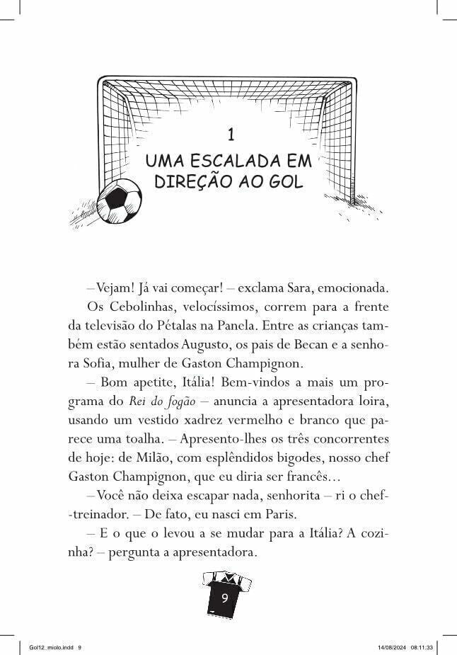 Gol 12 - O Novo Time - Editora Fundamento livro_infantil