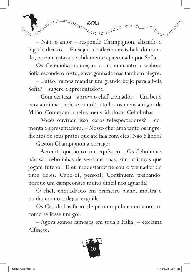 Gol 12 - O Novo Time - Editora Fundamento livro_infantil