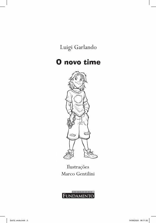 Gol 12 - O Novo Time - Editora Fundamento livro_infantil