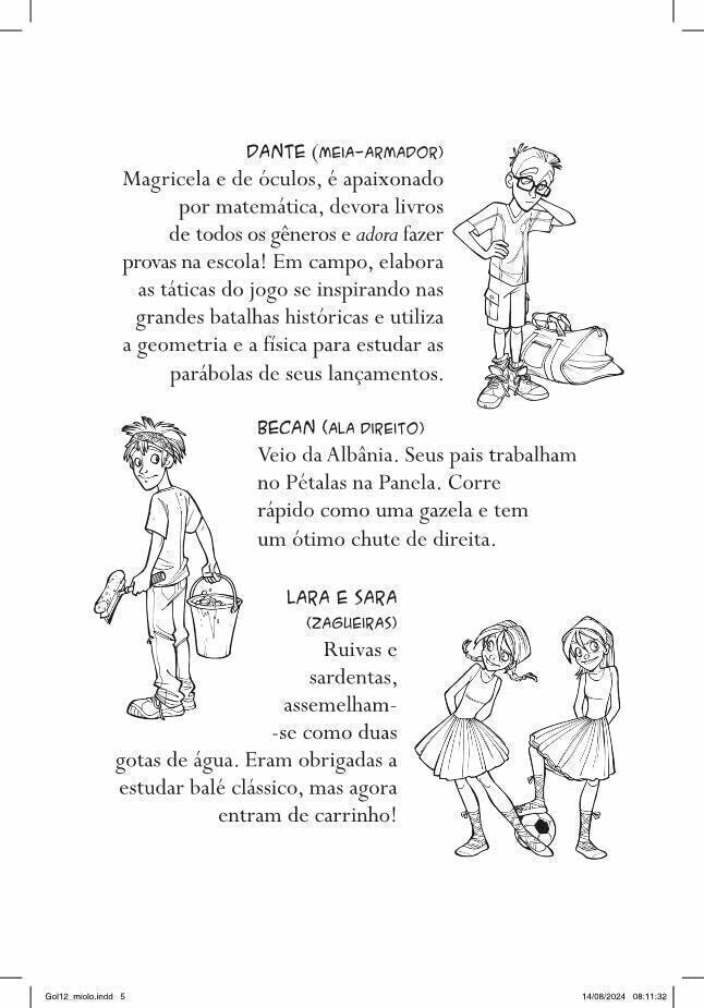 Gol 12 - O Novo Time - Editora Fundamento livro_infantil
