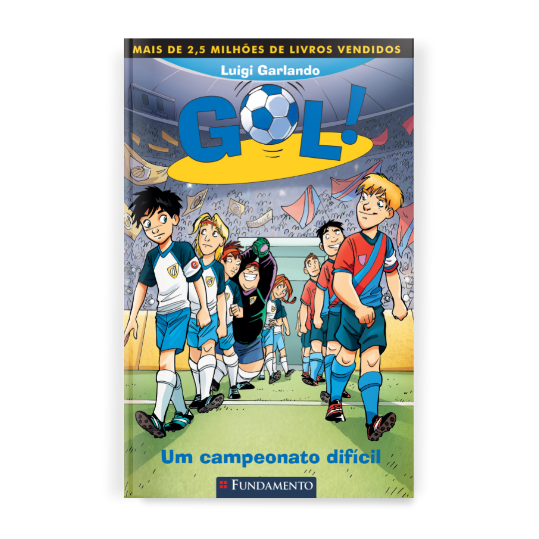 Gol 13 - Um Campeonato Difícil - Editora Fundamento livro_infantil