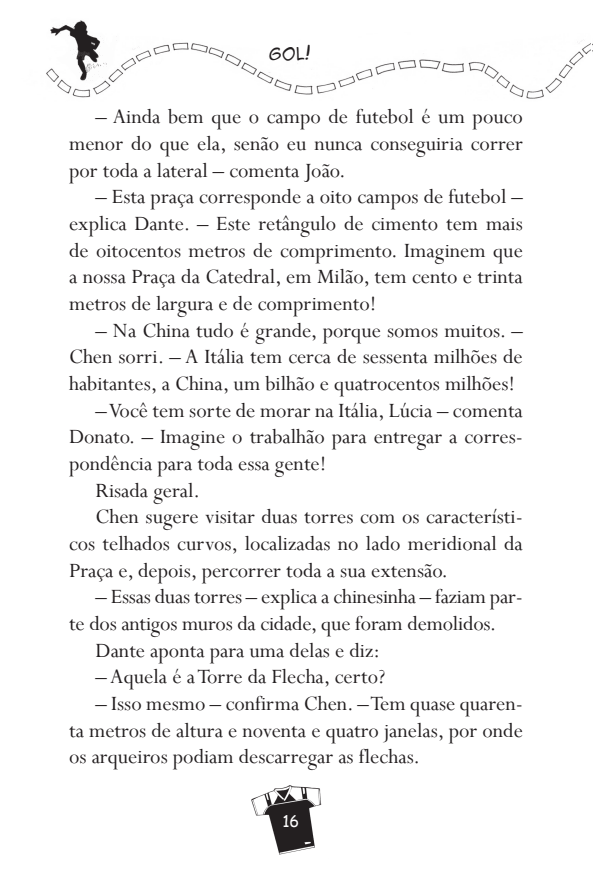 Gol 14 - China, Estamos Chegando! - Editora Fundamento livro_infantil